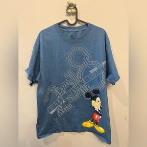 Hanes Blue 2018 Walt Disney world Graphic Tee with Mickey Mouse
